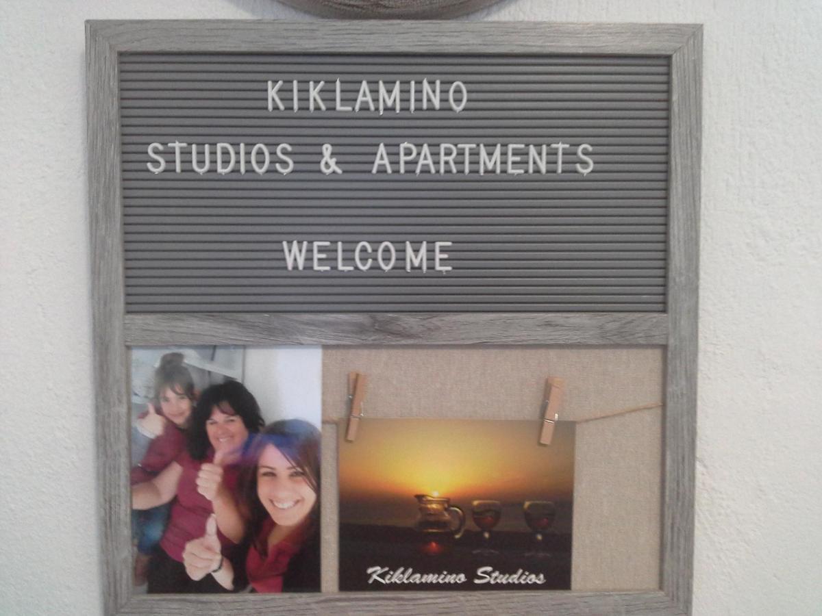 Kiklamino Sunset Studios Oía Eksteriør billede