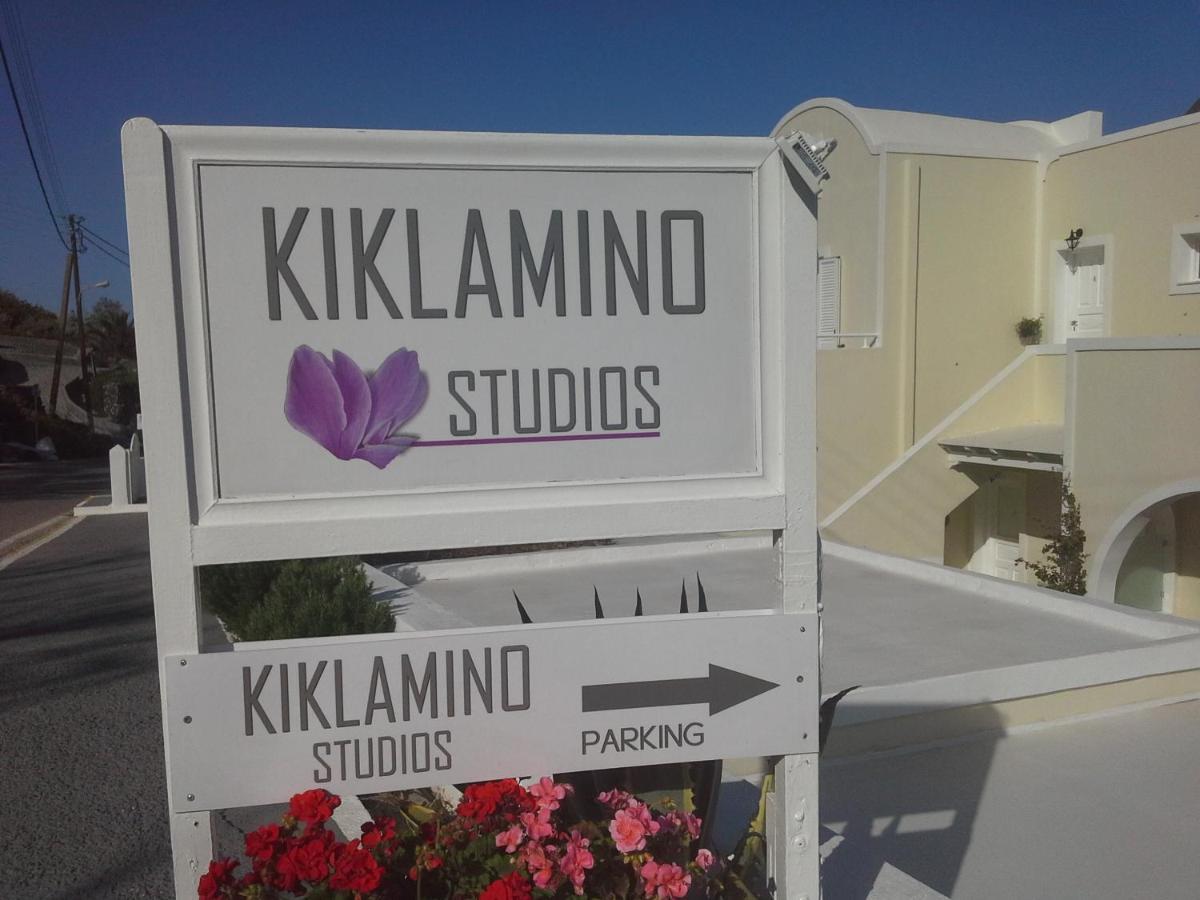 Kiklamino Sunset Studios Oía Eksteriør billede